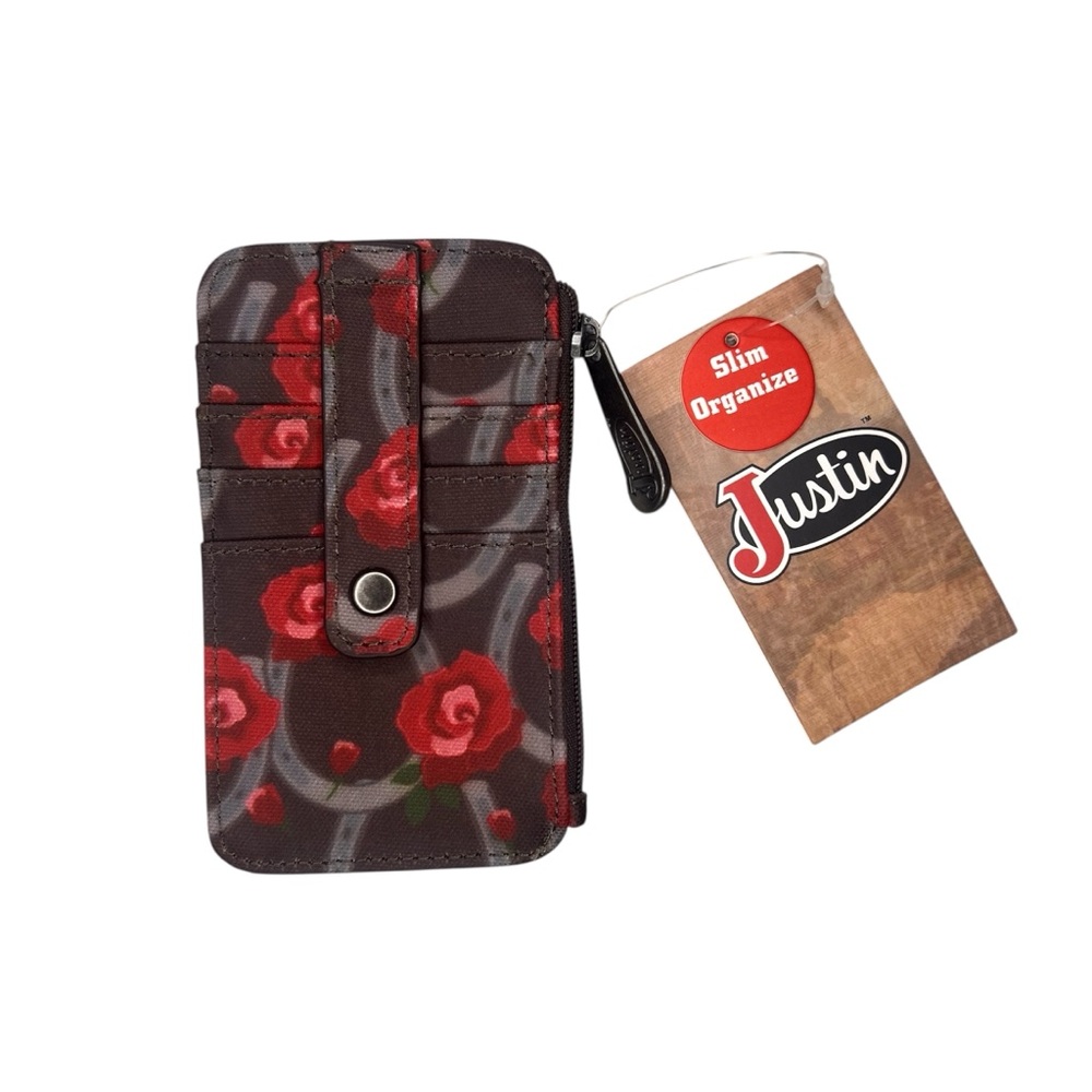 Justin Boots Slim Organizer Wallet